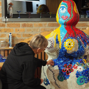 From a Kaleen art studio to Bondi Beach, the journey of Judy Witherdin’s creation Phatyma
