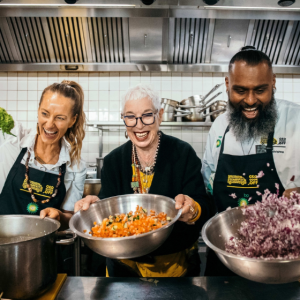 Let them cook! Canberra CEOs are swapping suits for aprons